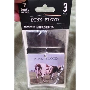 Pink Floyd 3 pack Air Fresheners Midnight Ice Scent For Auto or Home